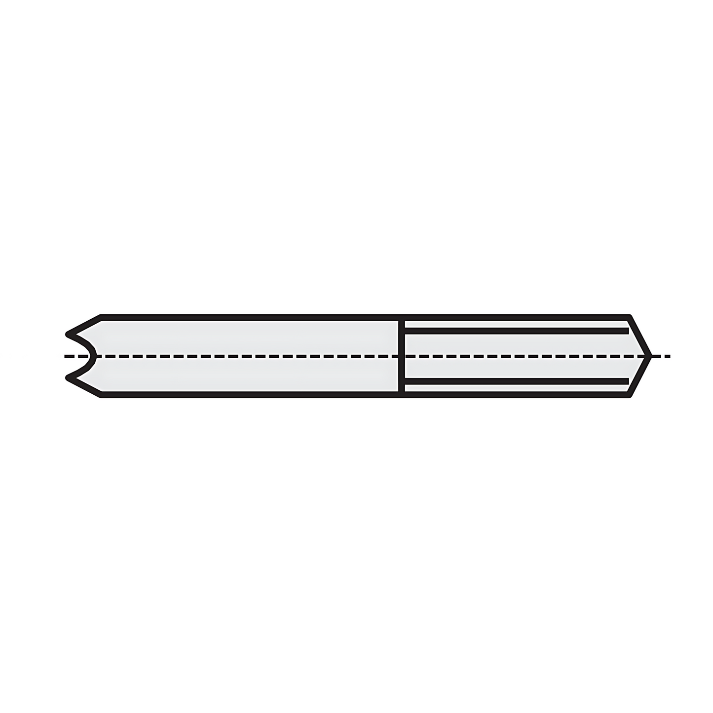 HM Zentrierspitze für Kunstbohrer 33,5 x 3 mm, Qualität MG18 - 10 Stück