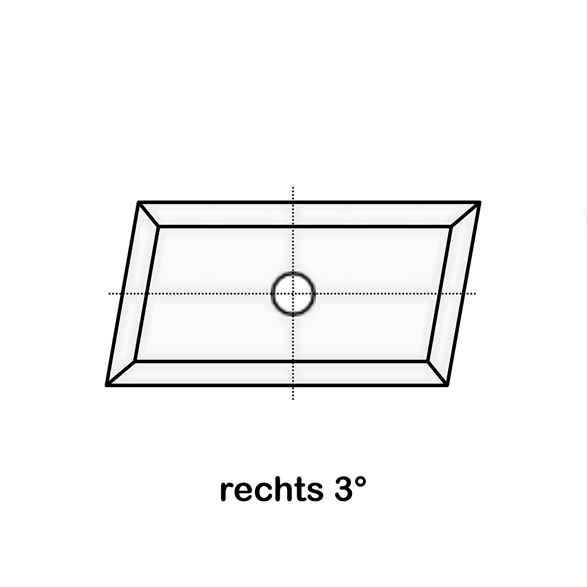 HM Wendeplatten Z4 (1-Loch) 19,5x12,0x1,5 mm, 3° rechts, Qualität KCR08 - 10 Stück