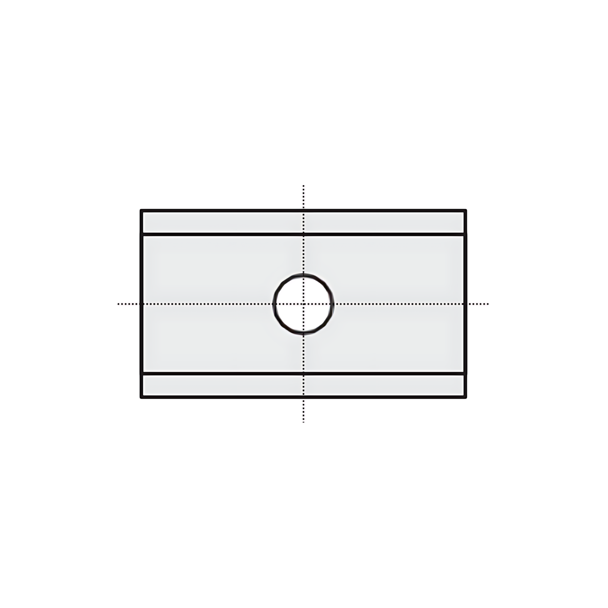 HM Wendeplatten Z2 (1-Loch) 12 mm Breite, 45° Qualität MG18 - 10 Stück