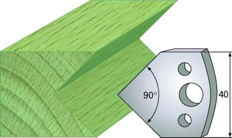 F 127 SP / HSS Standard - Profilmesser und Abweiser 40 mm - effektiv-werkzeuge