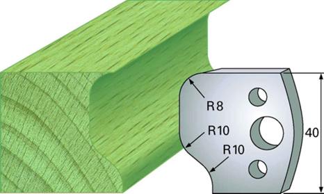 F 49 SP / HSS Standard - Profilmesser und Abweiser 40 mm - effektiv-werkzeuge