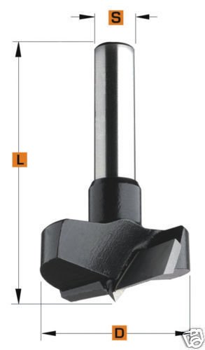 HM Beschlagbohrer / Zylinderkopfbohrer für Handoberfräsen Ø 25-35 - effektiv-werkzeuge