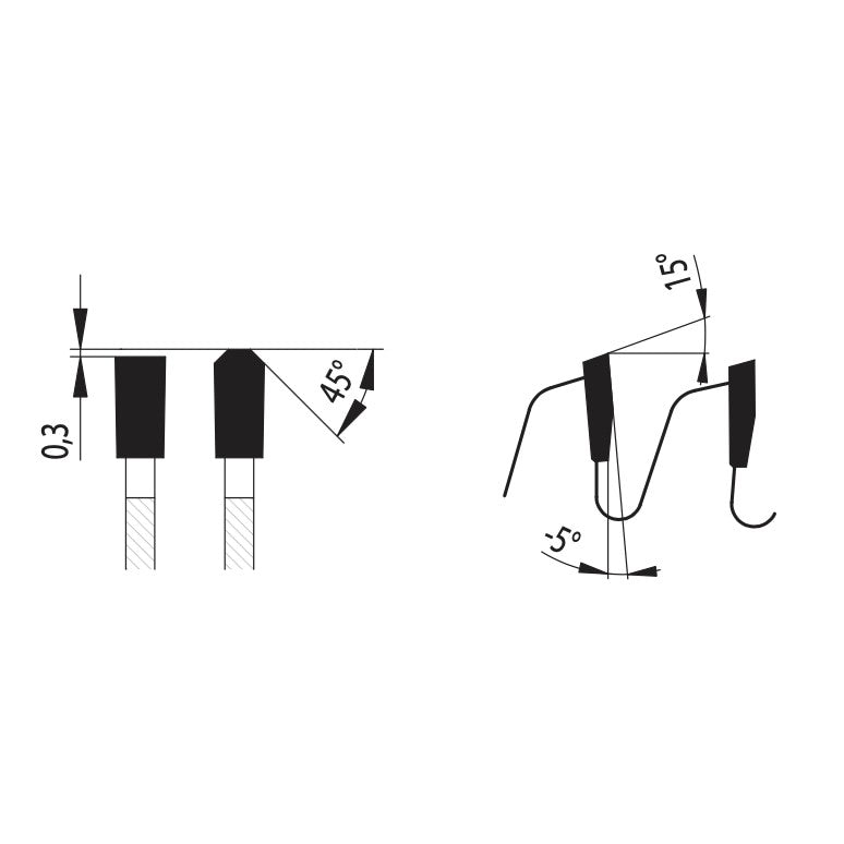 HM Kreissägeblatt TF-negativ mittlere Verzahnung für NE-Metalle und Kunststoffe Ø 160 - 400 mm - effektiv-werkzeuge