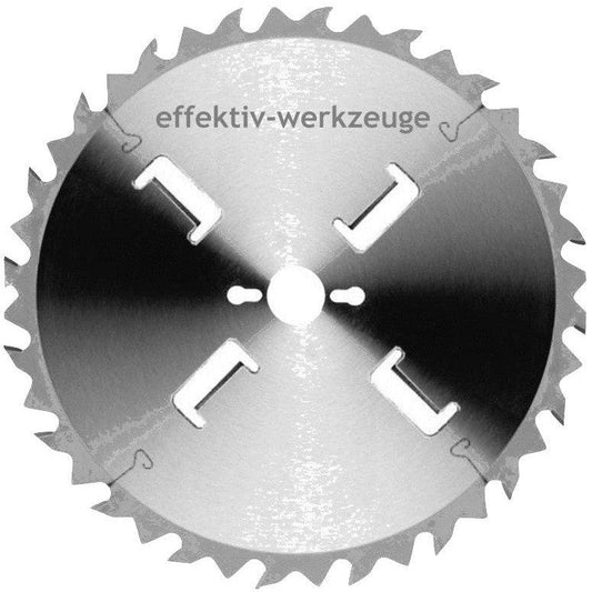 HM Präzision Zuschnitt Kreissägeblätter FZ + Räumerscheiden - effektiv-werkzeuge
