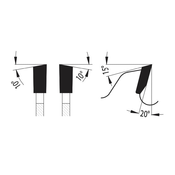 HM Trenn- und Besäumkreissägeblatt WZ +2+2(+2) Ø 300 - 350 mm - effektiv-werkzeuge