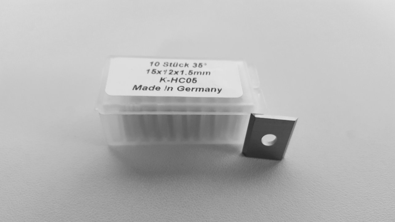 HM Standard Wendeplatten Z2 (1-loch) 12,0 mm 10 Stk. - effektiv-werkzeuge