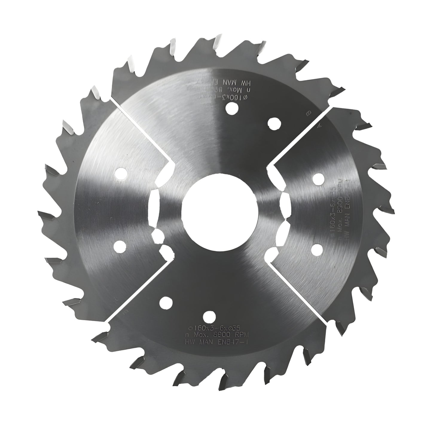HW HM Dünnschnitt Verstellnuter 160x3,0-6,0x30 mm, Z16