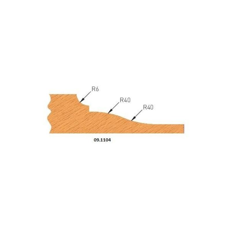 HW HM Wechselplatten Abplattfräser Z2 (8 Profile auswählbar) - effektiv-werkzeuge