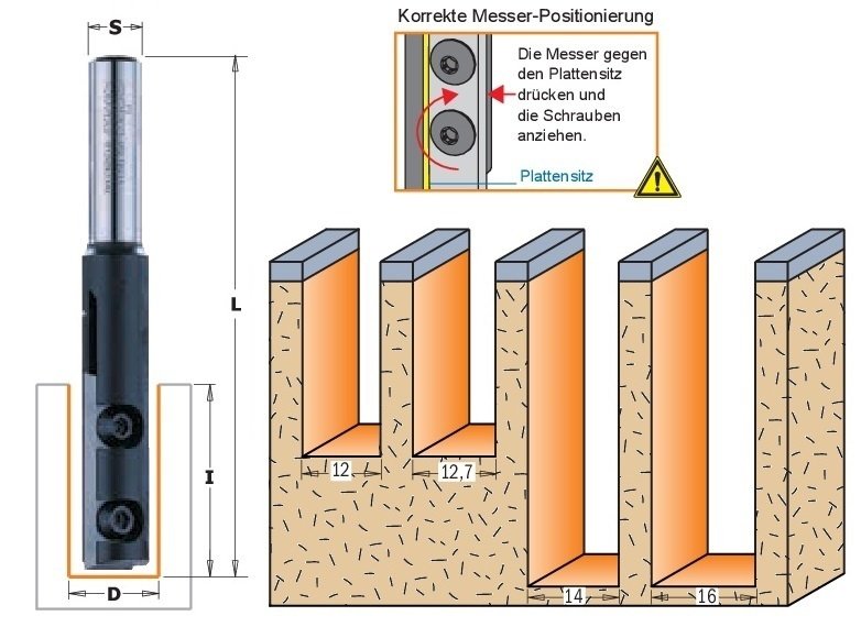 HW- (HM) Wendeplatten Nutfräser für Laminat uvm. - effektiv-werkzeuge