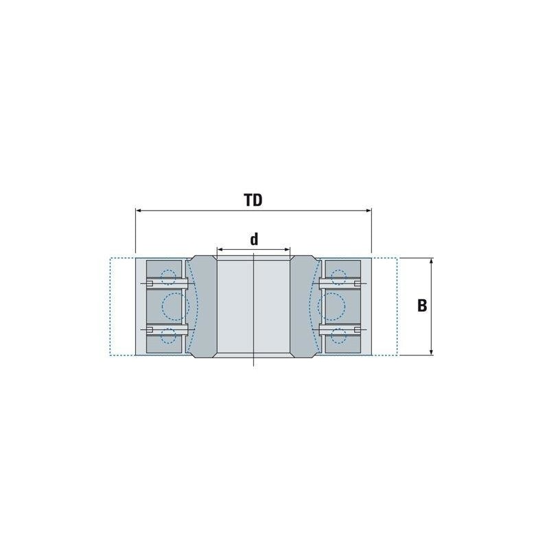 Sicherheits Profilmesserkopf-Satz mit 12 Profilen 40 x 4 mm - effektiv-werkzeuge