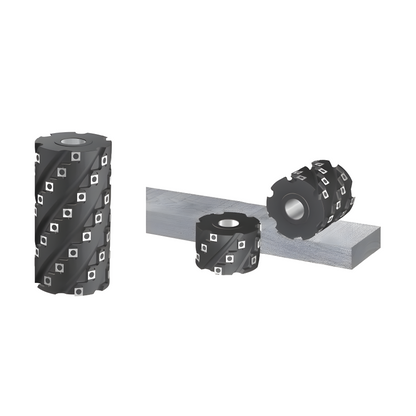 HW- (HM) Wendeplatten Spiralfügefräser Ø 125 mm