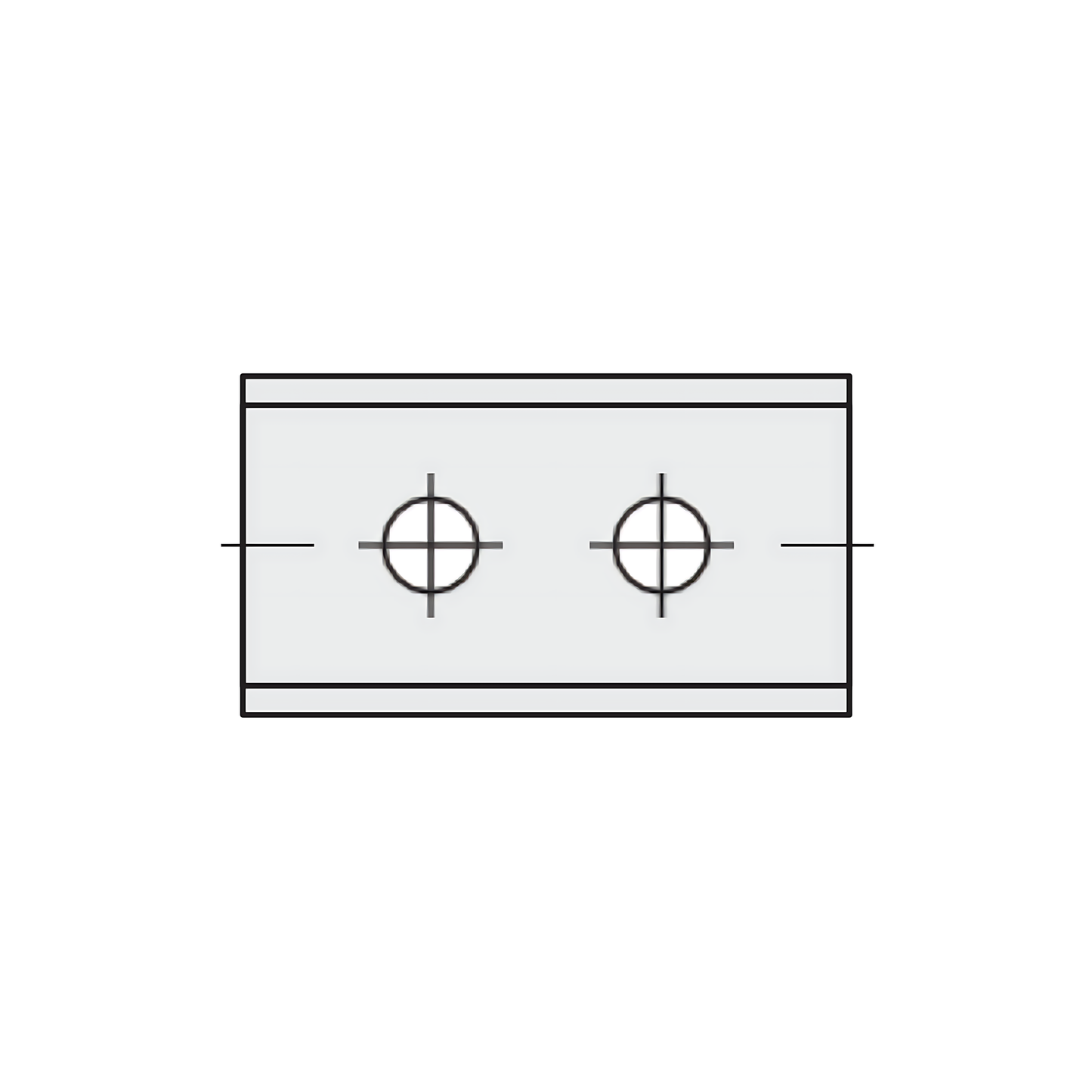HM Wendeplatten Z2 (2-Loch) 12,0 mm Breite, Qualität KCR02+ - 10 Stück
