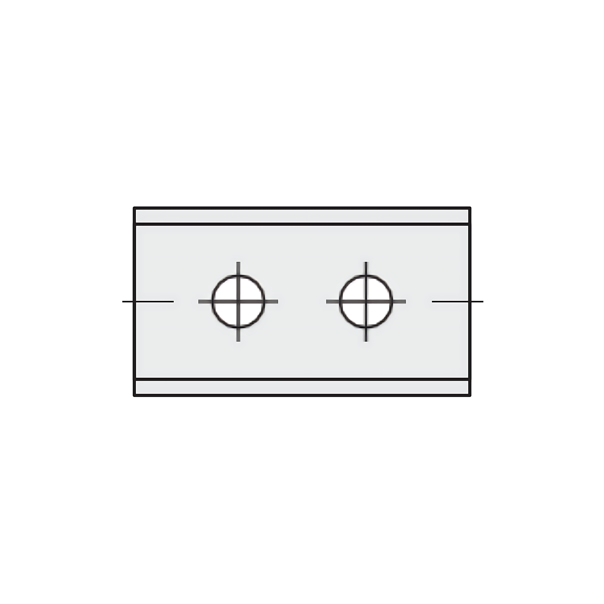 HM Wendeplatten Z2 (2-Loch) 12,0 mm Breite, Qualität KCR02+ - 10 Stück