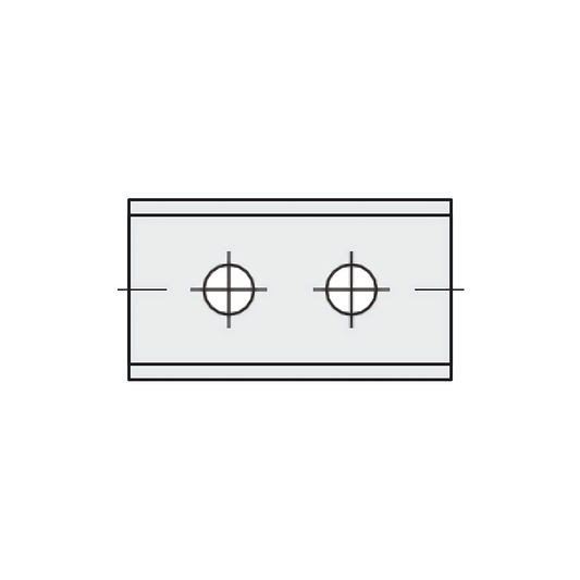 HM Wendeplatten Z2 (2-Loch) 12,0 mm Breite, Qualität KCR08 - 10 Stück