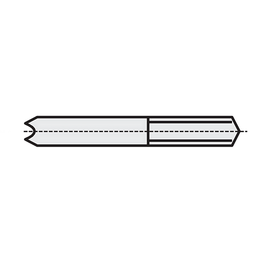 HM Zentrierspitze für Kunstbohrer 33,5 x 3 mm, Qualität MG18 - 10 Stück