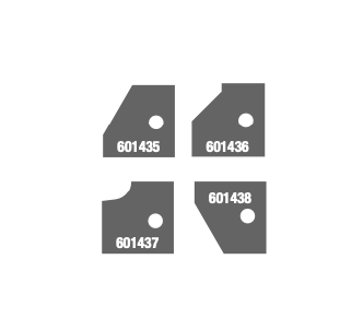 1 Paar HM Profilmesser für Nut- und Federgarnitur