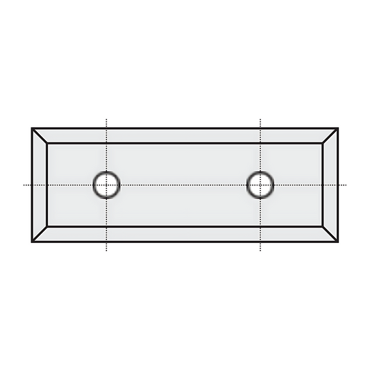HM Standard Wendeplatten Z4 (2-Loch) 12 mm Qualität KCR08 - 10 Stück