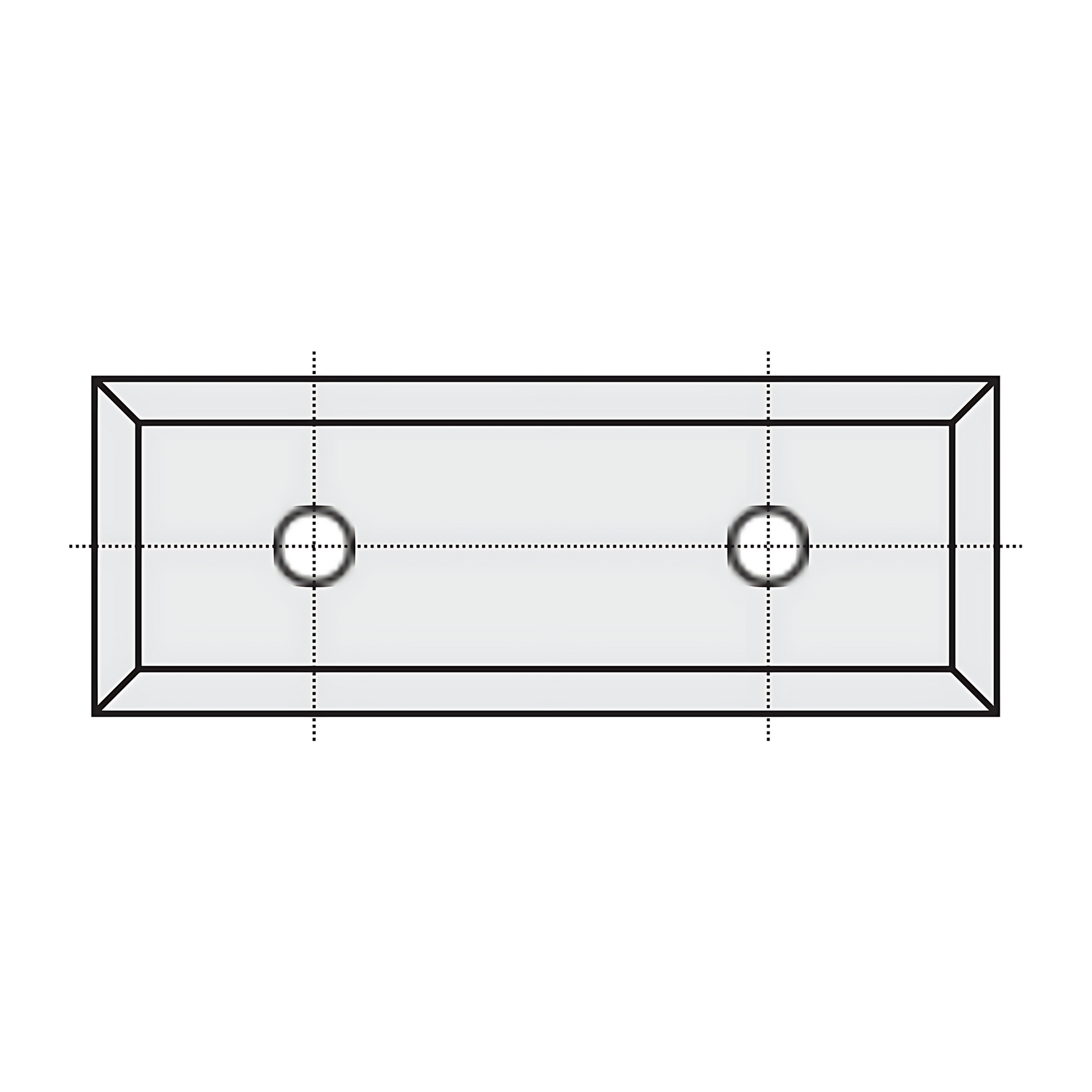HM Wendeplatten Z4 (2-Loch) 45 x 12 x 1,5 mm, 45° Qualität MG18 - 10 Stück