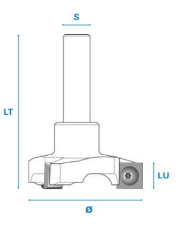 HM Wendeplatten Planfräser für Oberfräsen und CNC