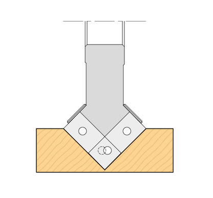 HM Wendeplatten 45° Prismenfalzfräser / Foldingfräser Z3+3