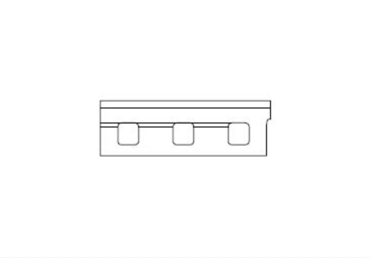 Hobelmesser Elu Typ: MFF40, MFF80  80x27x2,9 mm - effektiv-werkzeuge