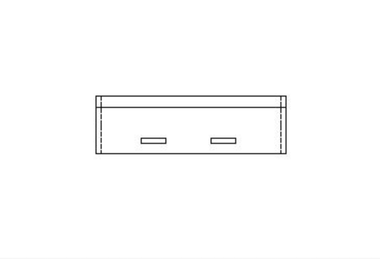 HSS Hobelmesser  Metabo Typ: 6375 75x18x3mm - effektiv-werkzeuge