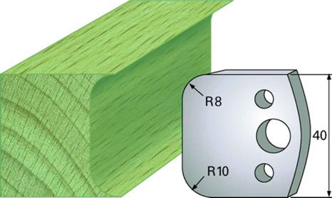 F 03 SP / HSS Standard - Profilmesser und Abweiser 40 mm - effektiv-werkzeuge