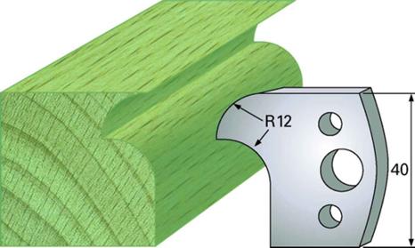 F 05 SP / HSS Standard - Profilmesser und Abweiser 40 mm - effektiv-werkzeuge