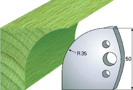 F 564 SP / HSS Standard - Profilmesser und Abweiser 50 mm - effektiv-werkzeuge