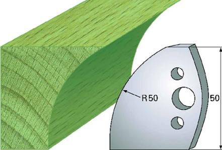 F 567 SP / HSS Standard - Profilmesser und Abweiser 50 mm - effektiv-werkzeuge