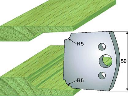 F 579 SP / HSS Standard - Profilmesser und Abweiser 50 mm - effektiv-werkzeuge