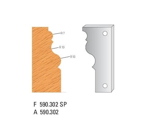 F 590.302 SP Standard - Profilmesser und Abweiser 90 mm - effektiv-werkzeuge