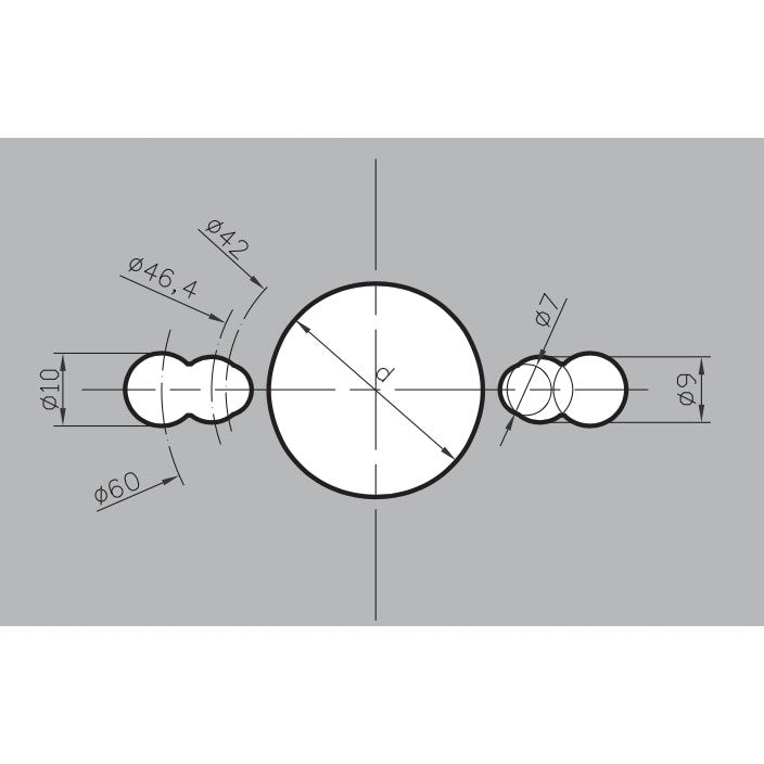 HM Kreissägeblatt TF-negativ mittlere Verzahnung für NE-Metalle und Kunststoffe Ø 160 - 400 mm - effektiv-werkzeuge