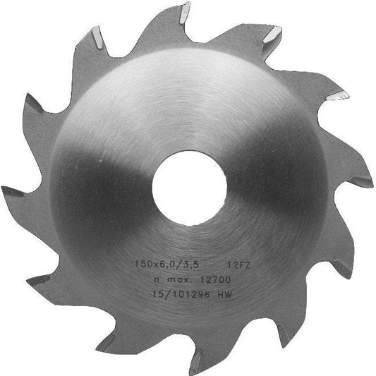 HW HM Nutkreissägeblatt Flachzahn Durchmesser 150 mm, Z12 - effektiv-werkzeuge
