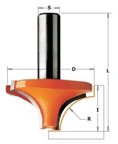 HW- (HM) Viertelstabfräser Schaft 12 mm - effektiv-werkzeuge