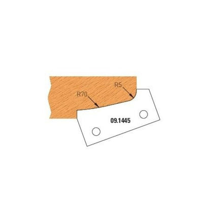 HW HM Wechselplatten - Möbeltürfräser Z2 (5 Profile auswählbar) - effektiv-werkzeuge