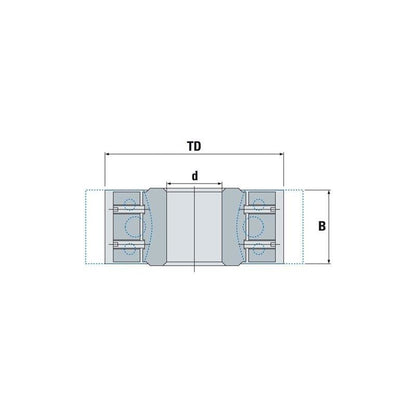 Sicherheits Profilmesserkopf für Profilmesser 40x4 mm (Stahl) - effektiv-werkzeuge