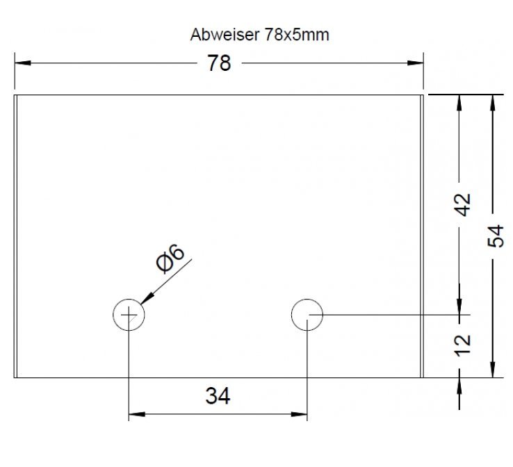 Sonderanfertigung HSS Profilmessersatz 80 x 5,5 mm - effektiv-werkzeuge